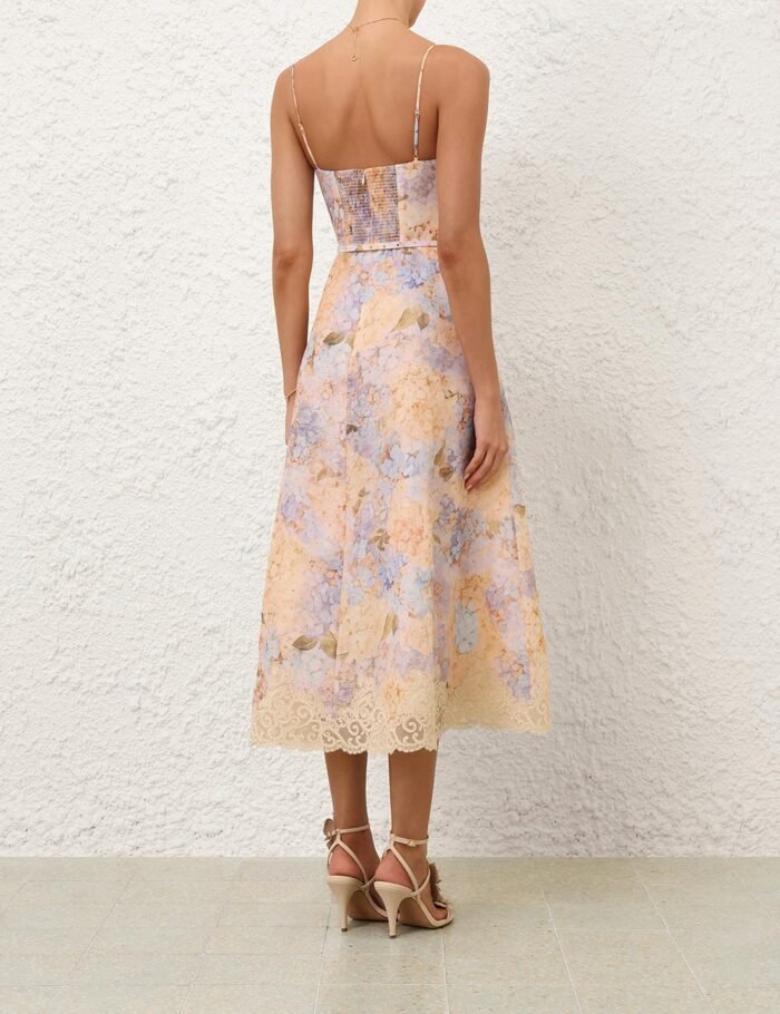 Valiant Tucked Midi Dress - Image 4