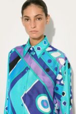 Vivara Print Silk Shirt - Image 5