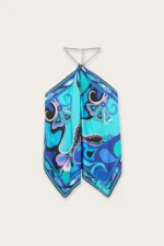 Orchidee Print Chain Top