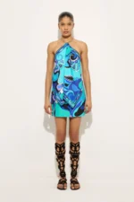 Orchidee Print Chain Top - Image 2