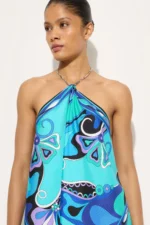 Orchidee Print Chain Top - Image 5