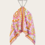 Manuba Print Chain Top