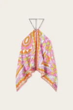 Manuba Print Chain Top