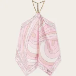 Iride Print Chain Top