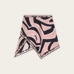 Labirinto Print Silk Scarf Skirt