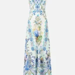 V Neck Full Length Bias Slip Dress My Homespun Heart