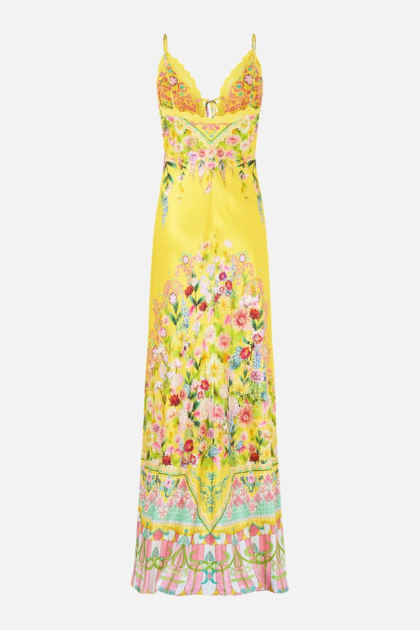 Bias Slip Dress With Lace Edge Detail Lady Limonada - Image 2