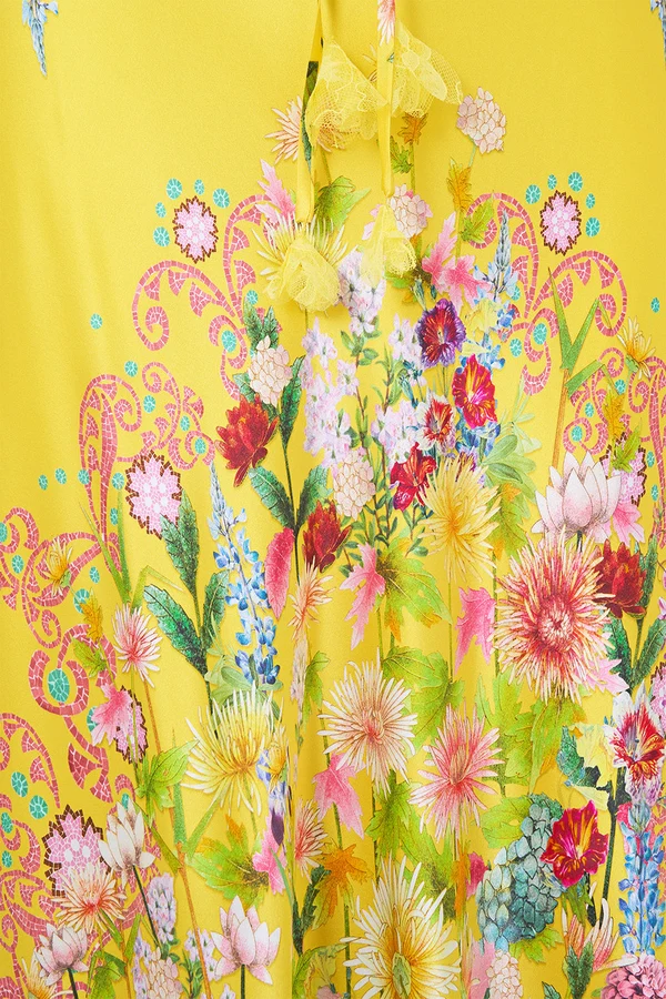Bias Slip Dress With Lace Edge Detail Lady Limonada - Image 7