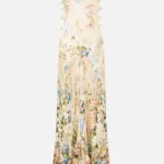 V Neck Full Length Bias Slip Dress Midsummer Masterpiece