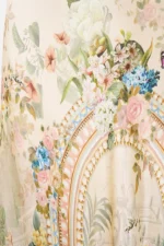 V Neck Full Length Bias Slip Dress Midsummer Masterpiece - Image 3